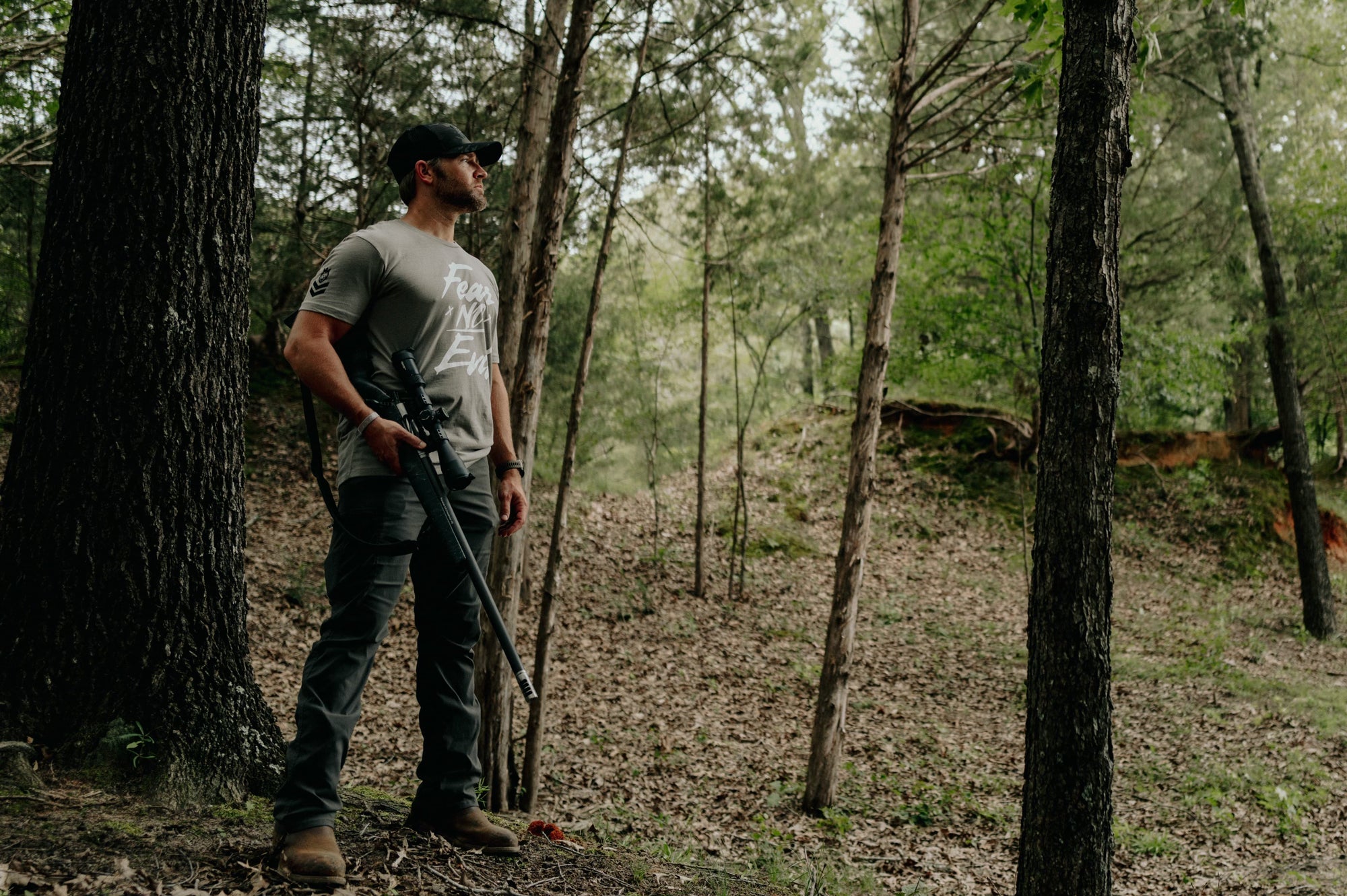 Fear No Evil T-Shirt Fear No Evil T-Shirt - Indigo Blue / Small - Dangerous But Good