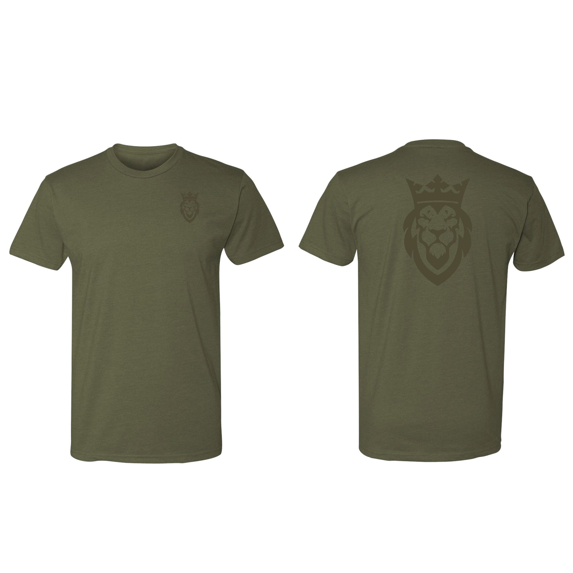 The Lion Series T-shirt The Lion Series T-shirt - Ranger Green / S - Dangerous But Good