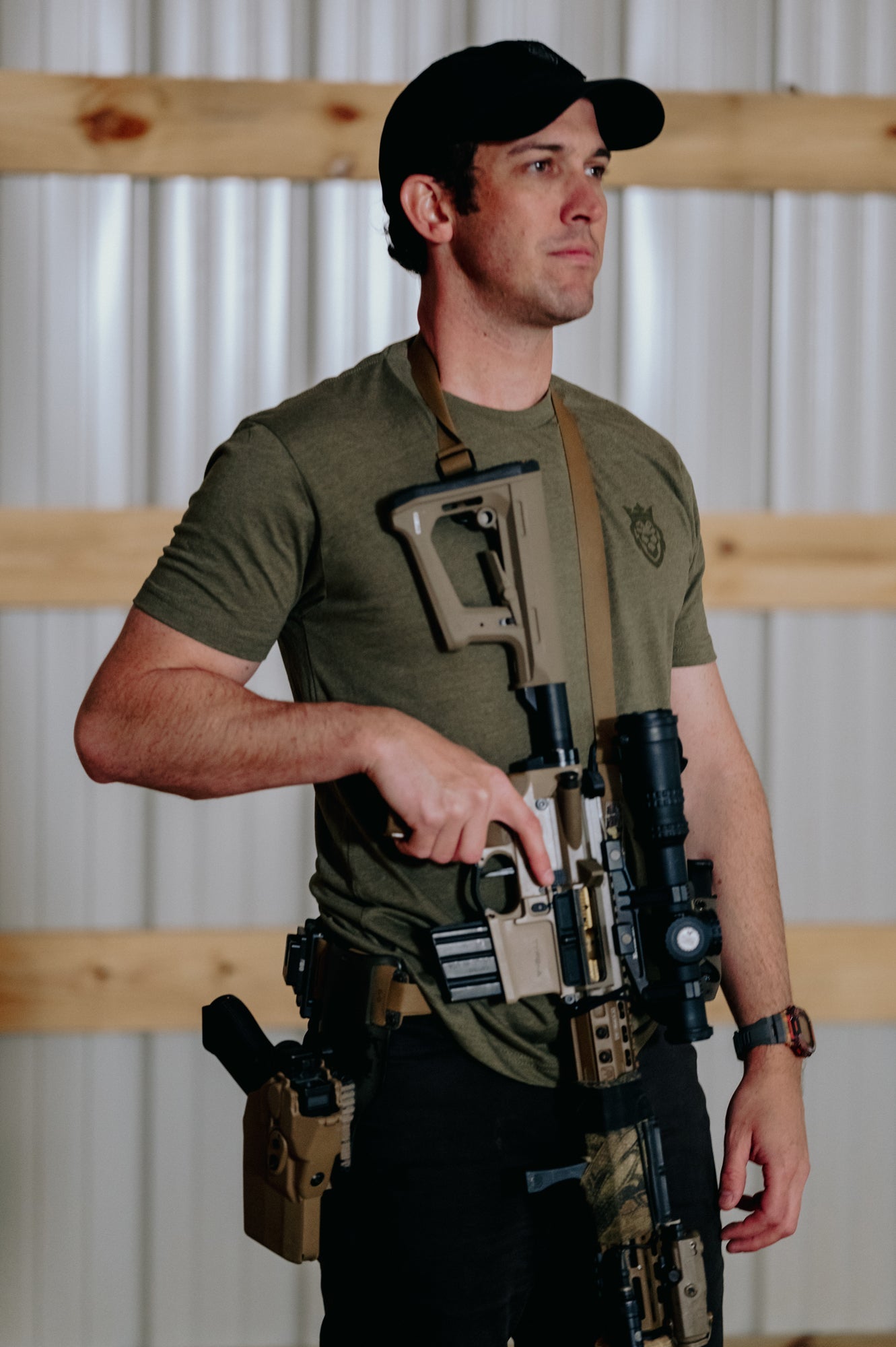 The Lion Series T-shirt The Lion Series T-shirt - Gray / S - Dangerous But Good