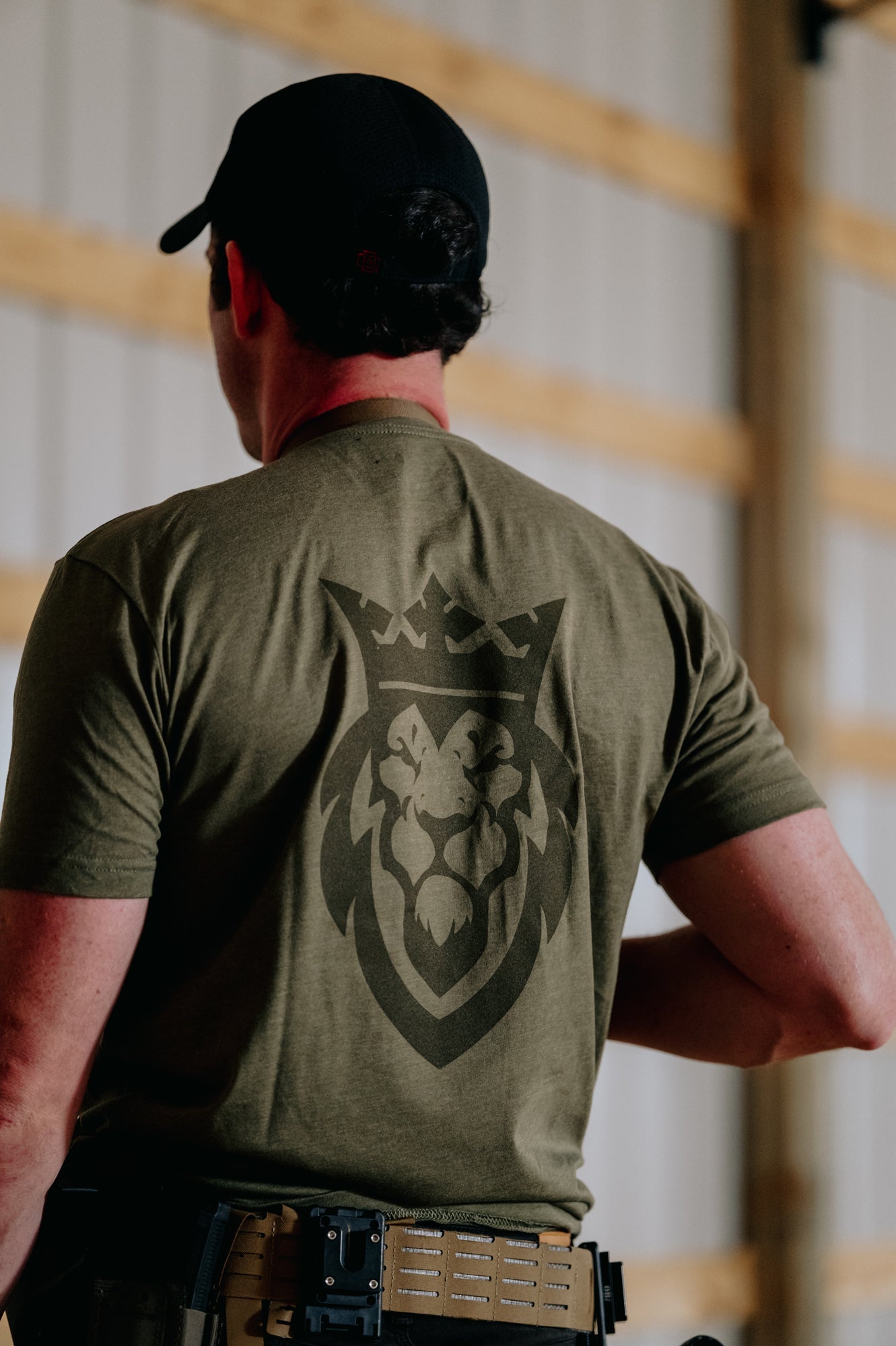 The Lion Series T-shirt The Lion Series T-shirt - Gray / S - Dangerous But Good