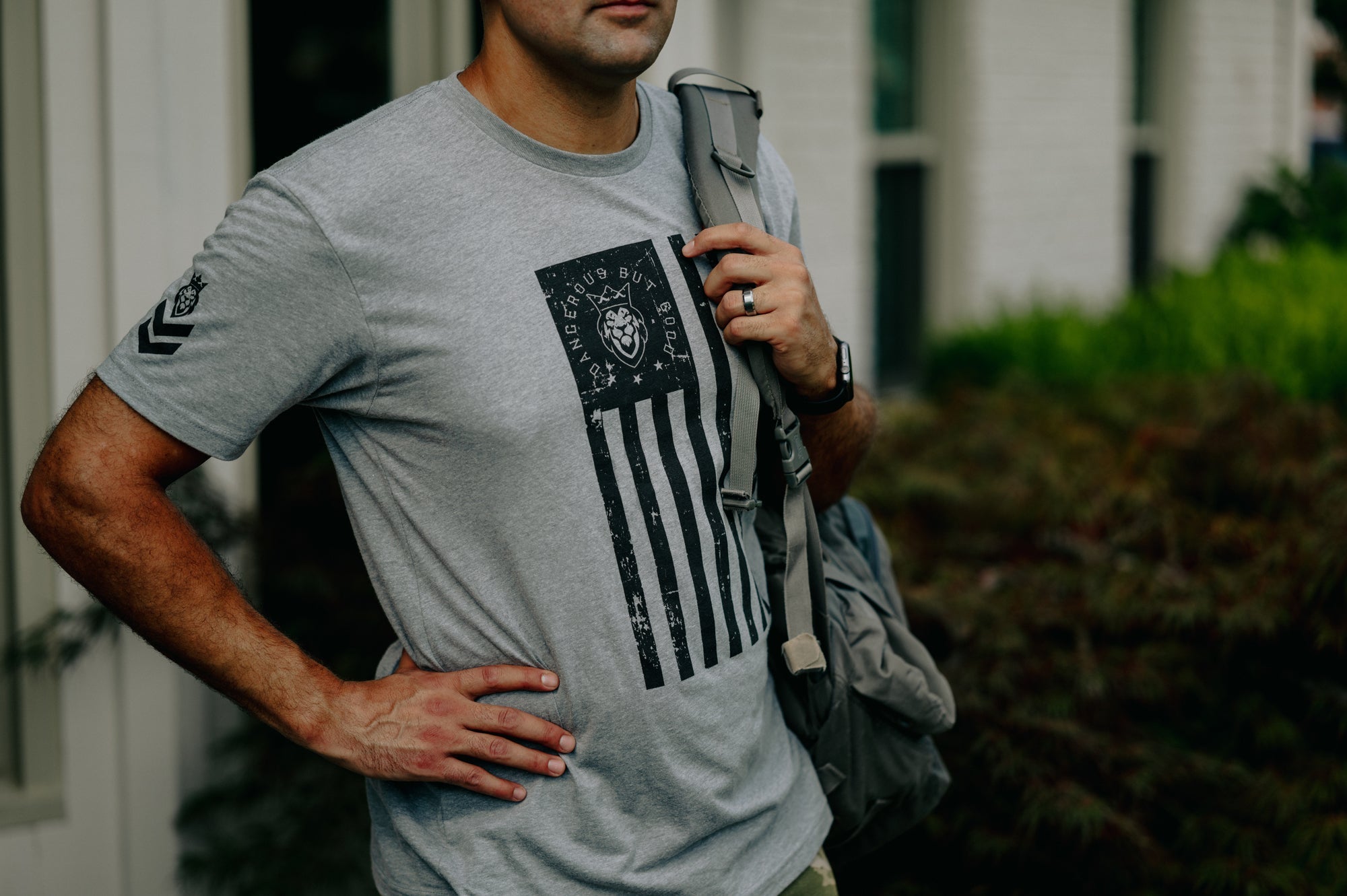 The Patriot T-Shirt The Patriot T-Shirt - Midnight Navy / Small - Dangerous But Good