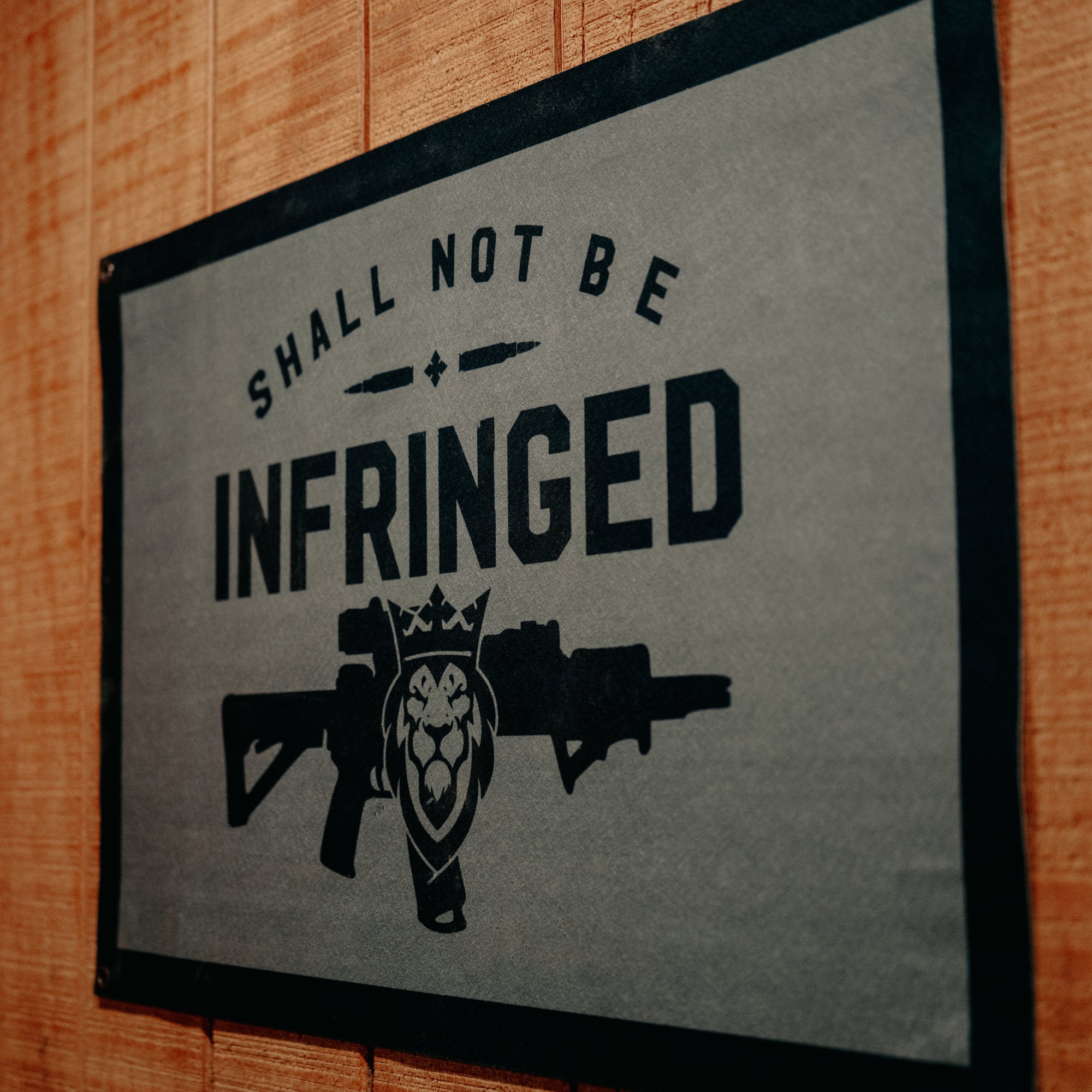 Shall Not Be Infringed Felt Banner Shall Not Be Infringed Felt Banner - Default Title - Dangerous But Good
