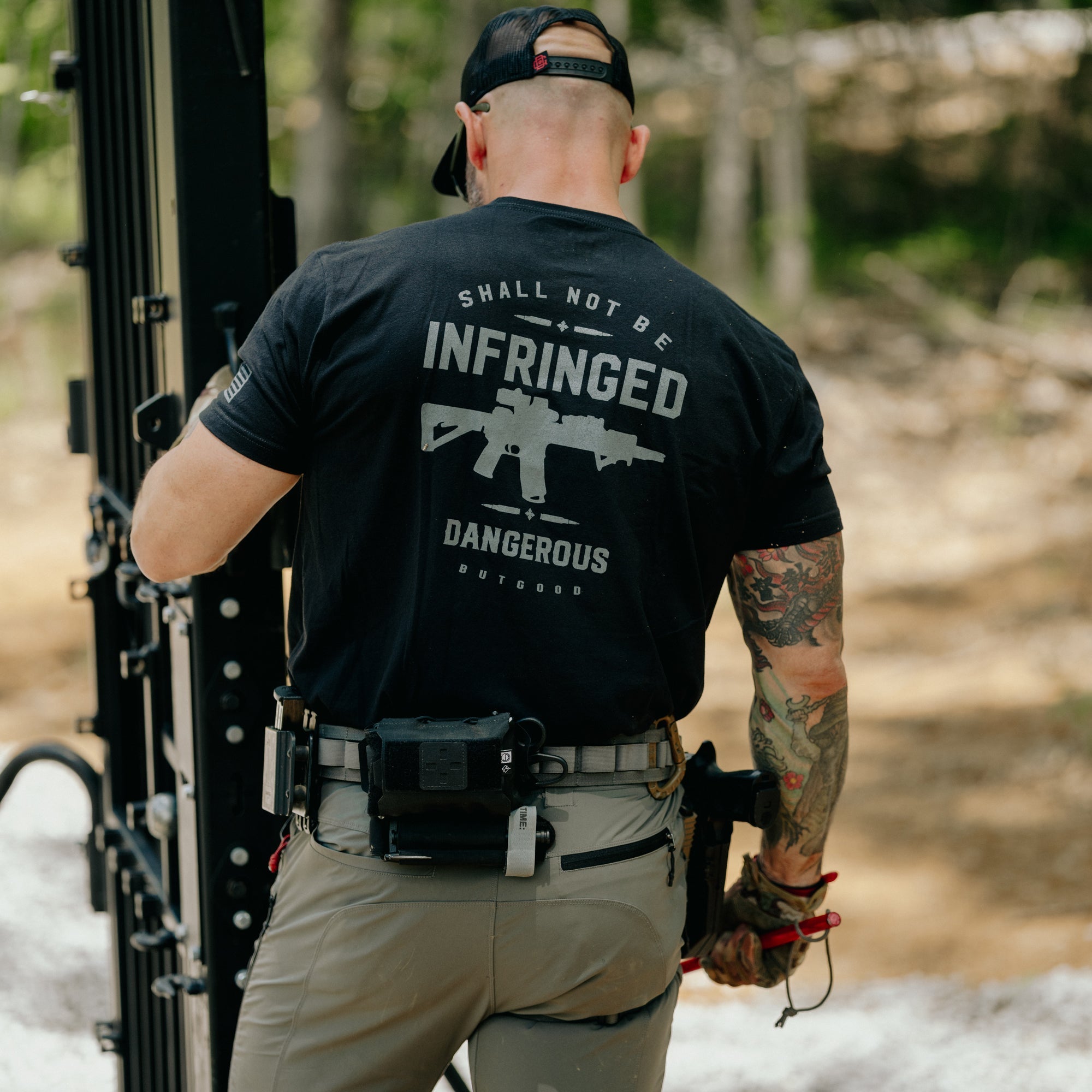 Shall Not Be Infringed T-Shirt 1.0 Shall Not Be Infringed T-Shirt 1.0 - Black / S - Dangerous But Good