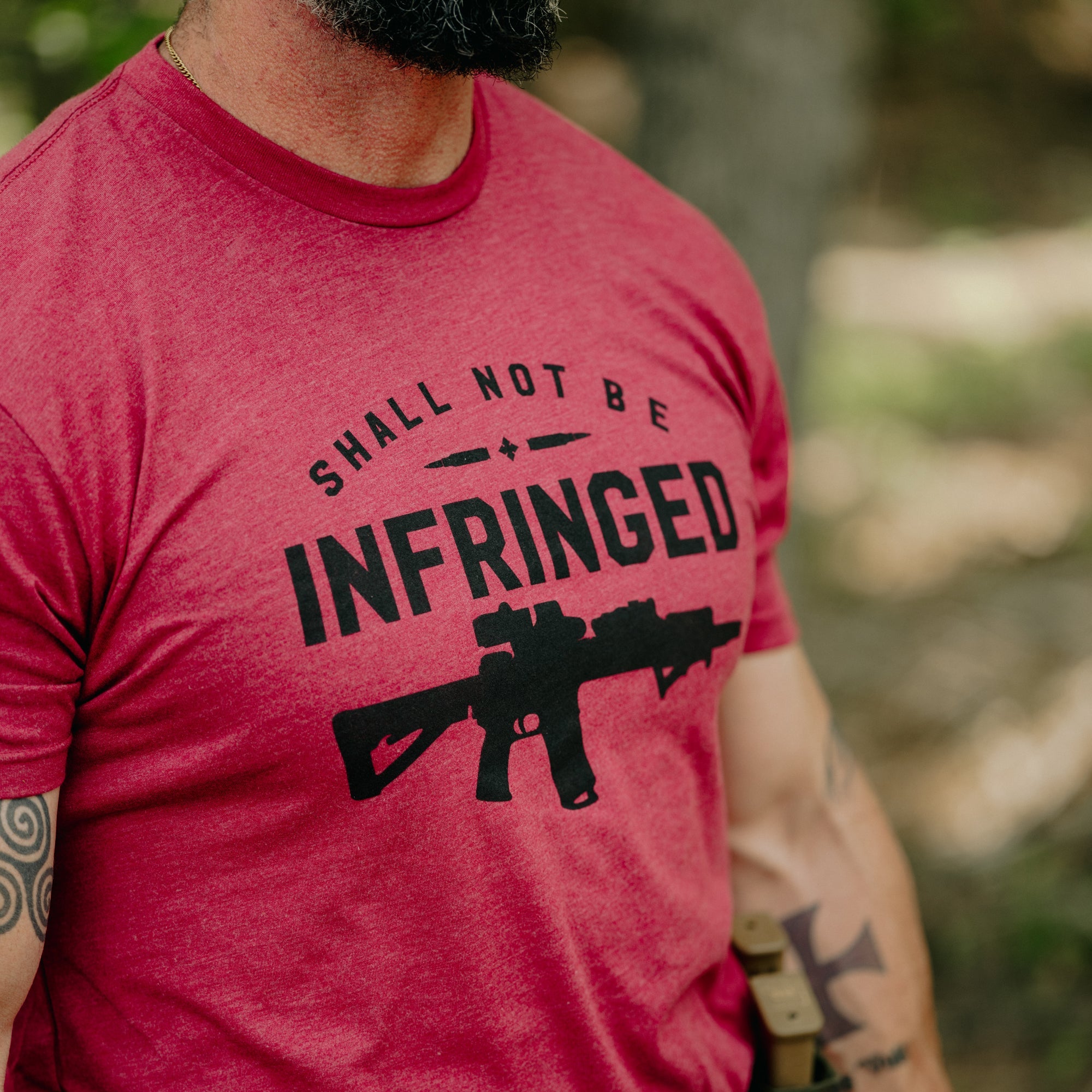Shall Not Be Infringed 2.0 T-Shirt Shall Not Be Infringed 2.0 T-Shirt - S - Dangerous But Good