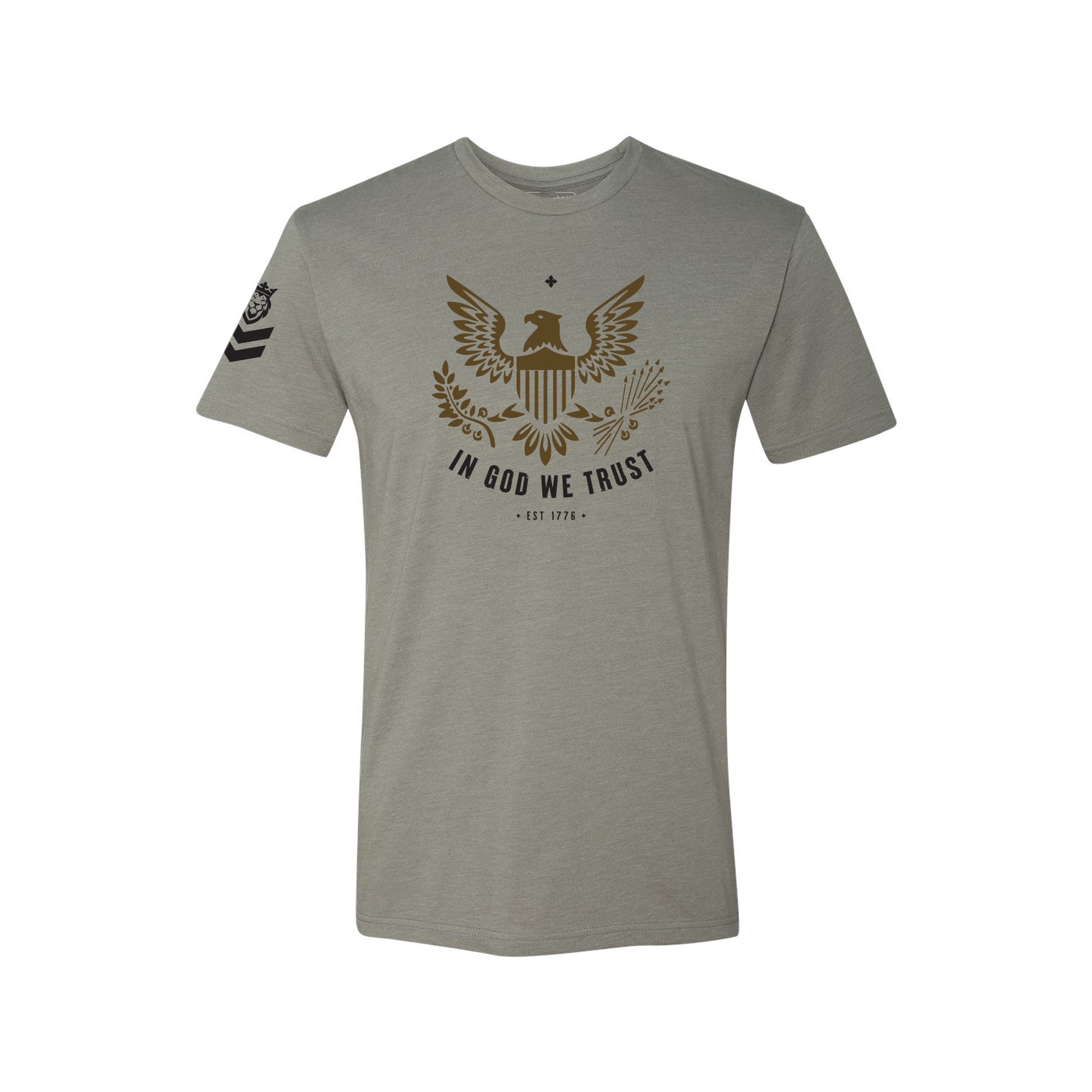 In God We Trust T-Shirt In God We Trust T-Shirt - Stone Grey / Small - Dangerous But Good