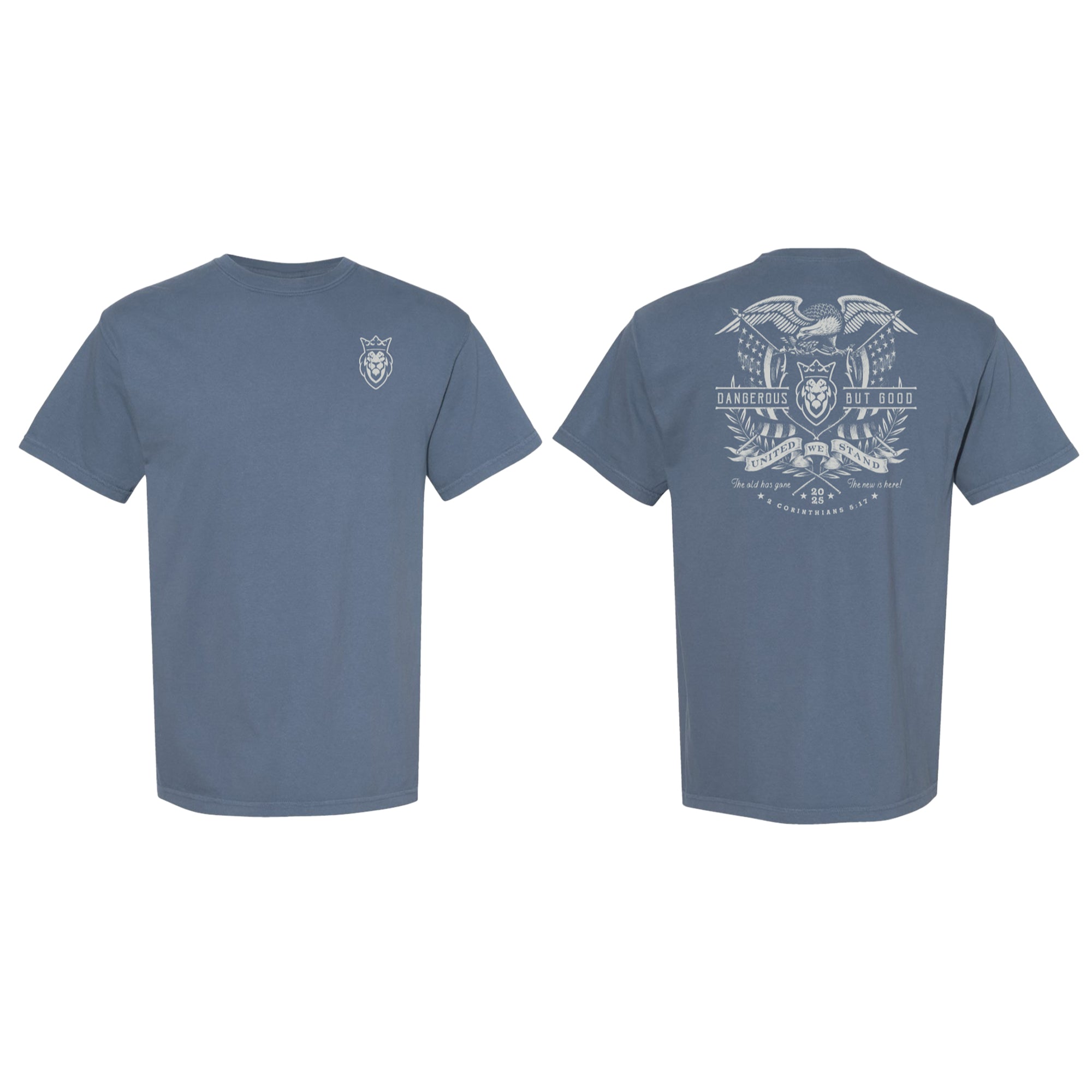 United We Stand Comfort Colors T-shirt United We Stand Comfort Colors T-shirt - Blue Jean / S - Dangerous But Good