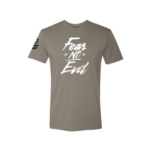 Fear No Evil Warm Grey T-Shirt