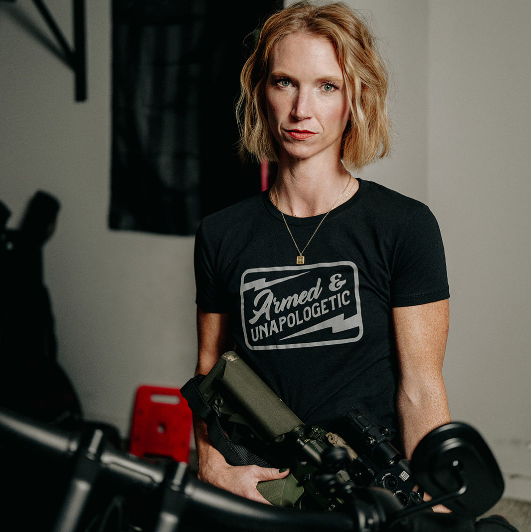Women's Armed & Unapologetic Tee - Foundation Collection