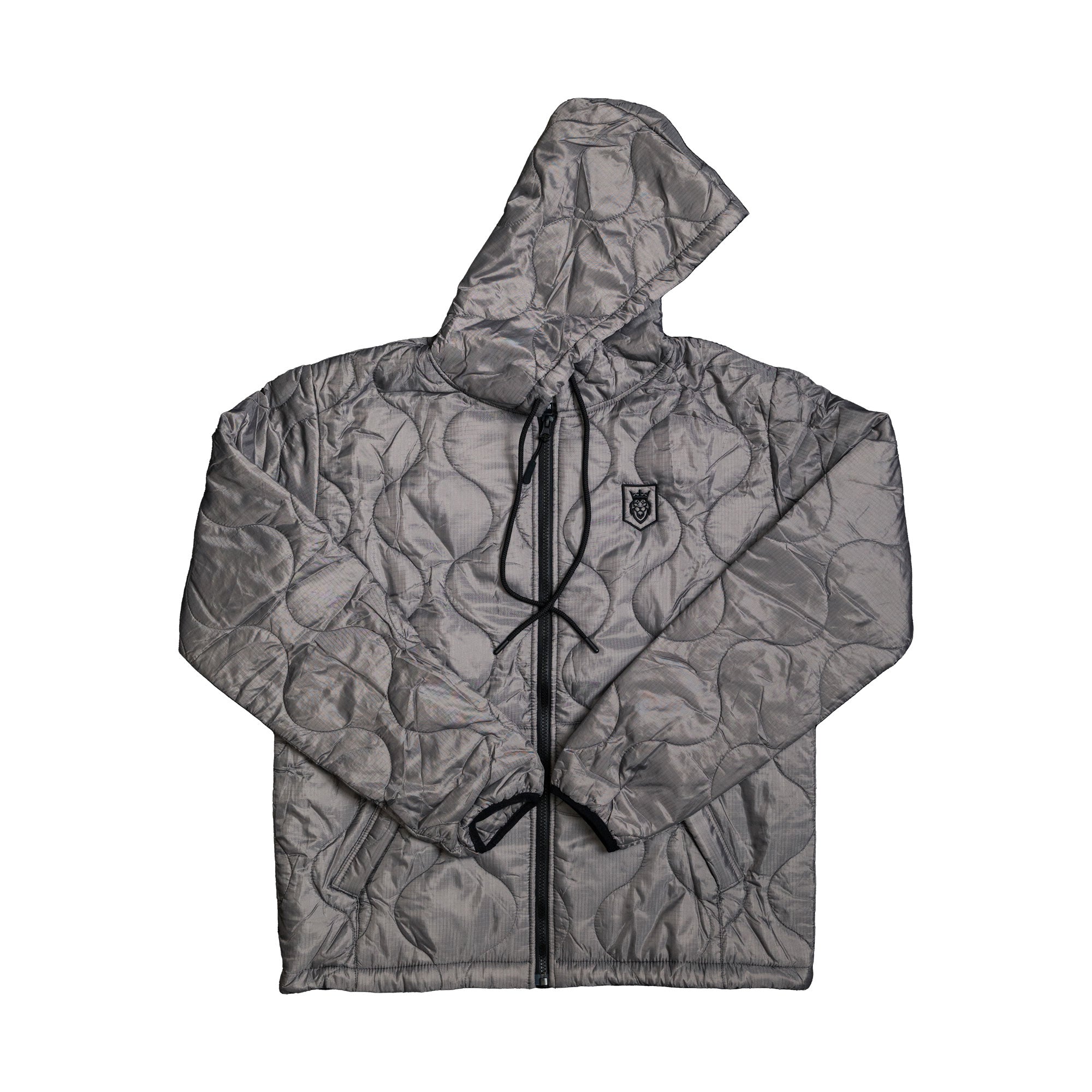 Shield Series Insulated Woobie Hoodie Shield Series Insulated Woobie Hoodie - Silver Fox / S - Dangerous But Good
