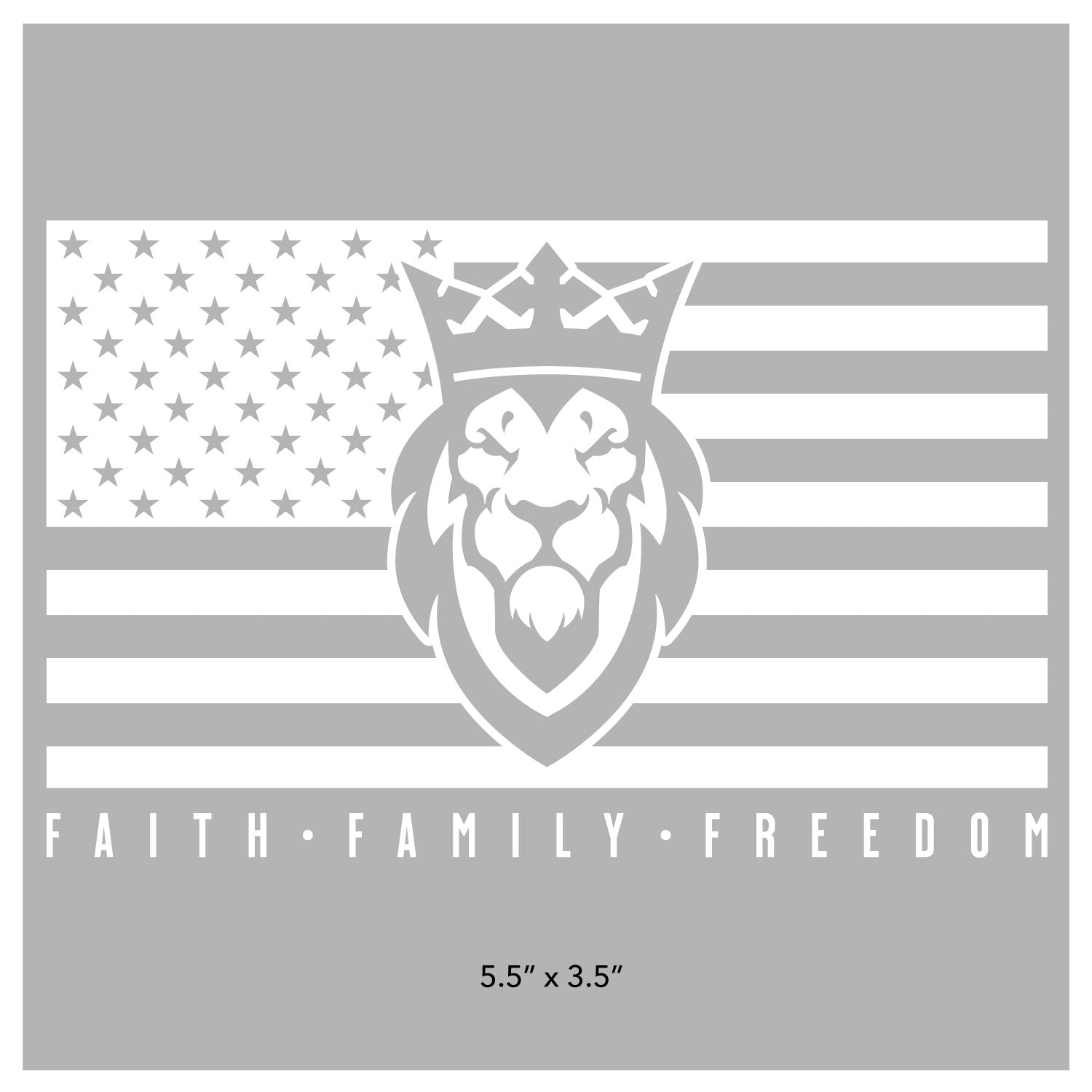 Foundations White Die Cut Sticker Foundations White Die Cut Sticker - Default Title - Dangerous But Good