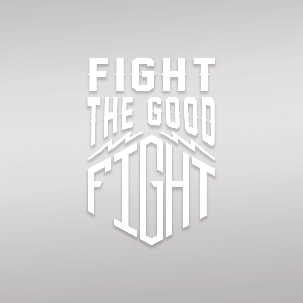Good Fight Die Cut Sticker | Dangerous But Good